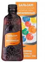 АЛТАЙСКИЕ ТРАВЫ ВИТАМИННЫЙ БАЛЬЗАМ БЕЗАЛКОГОЛЬНЫЙ 250МЛ