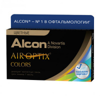 ALCON AIR OPTIX COLORS ЦВЕТНЫЕ КОНТАКТНЫЕ ЛИНЗЫ ПЛАНОВОЙ ЗАМЕНЫ /-0,00/ N2 /GREEN