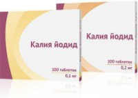 Калия йодид таб. 200мкг N100