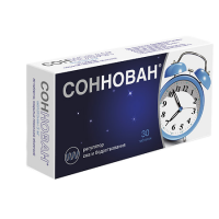 Соннован табл п/о плен 3 мг х30 ^