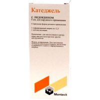 Катеджель с лидокаином гель 12,5г N1