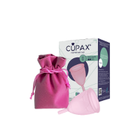 CUPAX МЕНСТРУАЛЬНАЯ ЧАША СИЛИКОНОВАЯ РАЗМЕР REGULAR/РОЗОВАЯ