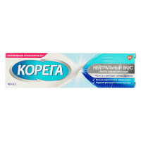 Корега Нейтральный вкус крем д/фикс. зубн. прот. 40г