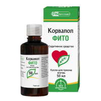 КОРВАЛОЛ ФИТО 50МЛ ФЛАК/КАП КАПЛИ Д/ПРИЕМА ВНУТРЬ