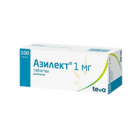 Азилект таб. 1мг N100