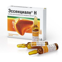 Эссенциале Н р-р д/в/в введ. 250мг/5мл 5мл амп. №5