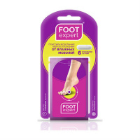 Фут эксперт/Foot expert пластырь гидроколлоидный от влажных мозолей 3,7х5,5см N6