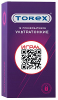 TOREX ПРЕЗЕРВАТИВЫ УЛЬТРАТОНКИЕ N12/LIMITED EDITION