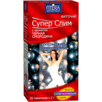 ФИТОЧАЙ СУПЕР СЛИМ ЧЕРНАЯ СМОРОДИНА 2,0 N30 ПАК