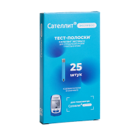 ТЕСТ-ПОЛОСКИ САТЕЛЛИТ ЭКСПРЕСС N25