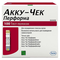 Тест-полоски Accu-Chek Performa №100