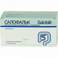Салофальк пена рект доз. 1г/аппликация N14