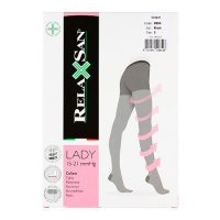 RELAXSAN LADY КОЛГОТКИ КОМПРЕССИОННЫЕ COLLANT 70den 1КЛАСС/15-21mmHg (АРТ 980А) РАЗМЕР 3/ЧЕРНЫЙ /АКЦИЯ за 1 шт