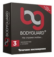 ПРЕЗЕРВАТИВЫ BODYGUARD Точечные N3