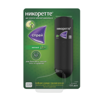 НИКОРЕТТЕ 1 МГ/ДОЗА 13,2МЛ 150ДОЗ N1 ФЛАК СПРЕЙ Д/СЛИЗ РТА ДОЗ МЯТНЫЙ