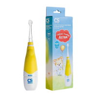 Электрическая звуковая зубная щетка CS Medica CS-561 Kids (желтая)