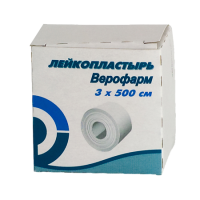 Лейкопластырь 3*500см картонная упаковка