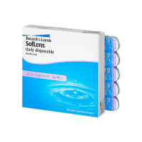BAUSCH+ LOMB SOFLENS DAILY DISPOSABLE ОДНОДНЕВНЫЕ КОНТАКТНЫЕ ЛИНЗЫ /-1,25/ N90
