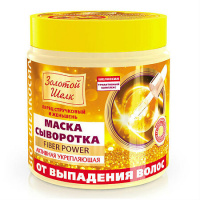 ЗОЛОТОЙ ШЕЛК АКТИВНАЯ УКРЕПЛЯЮЩАЯ МАСКА-СЫВОРОТКА ОТ ВЫПАДЕНИЯ ВОЛОС 500МЛ
