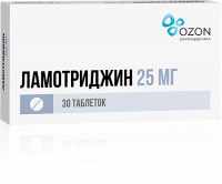 Ламотриджин таб. 25мг N30