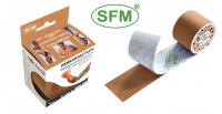 ЛЕНТА КИНЕЗИОЛОГИЧЕСКАЯ SFM-PLASTER Хлопок 5смх3200см (бежевая)