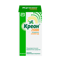 Креон 25000 капс. кш/раств 25тыс.ЕД N50