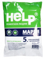ОТРЕЗ МАРЛЕВЫЙ МЕДИЦИНСКИЙ НЕСТЕРИЛЬНЫЙ HELP 5МX90CМ