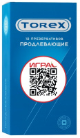 ПРЕЗЕРВАТИВЫ ТОРЕКС Продлевающие №12