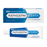Акридерм Гента крем д/наруж прим. 30г N1