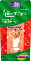 ФИТОЧАЙ ГРИН-СЛИМ ТИ КЛУБНИКА 2,0 N30 ПАК
