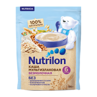 NUTRILON БЕЗМОЛОЧНАЯ МУЛЬТИЗЛАКОВАЯ КАША 180,0