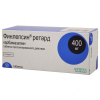 Финлепсин ретард таб. с пролонг. высв. 400мг №50