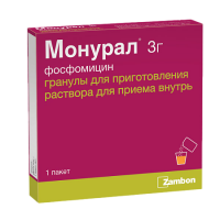 Монурал гран. д/приг. р-ра д/пр.вн. 3г пак. 8г
