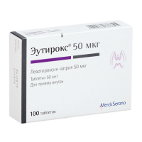 Эутирокс таб. 50мкг N100
