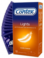 Презервативы Контекс/Contex лайт особо тонкие N12