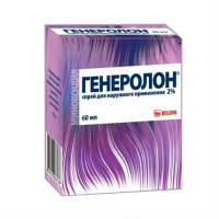 Генеролон спрей наружн. 2% 60мл N2