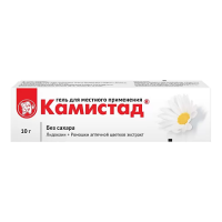 Камистад гель д/мест.прим. 20мг+185мг/г туба 10г