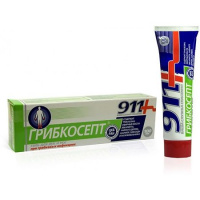 911 ВАША СЛУЖБА СПАСЕНИЯ ГРИБКОСЕПТ ГЕЛЬ-БАЛЬЗАМ ПРИ ГРИБКОВЫХ ИНФЕКЦИЯХ 100МЛ