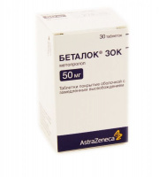 БЕТАЛОК ЗОК 50 МГ N30 ТАБЛ ПРОЛОНГ ВЫСВОБ П/О/БЛИСТЕР
