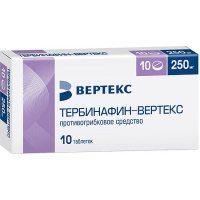 Тербинафин-ВЕРТЕКС таб. 250мг №10