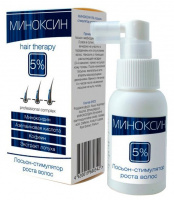 МИНОКСИН 5% ЛОСЬОН-СТИМУЛЯТОР РОСТА ВОЛОС 50МЛ