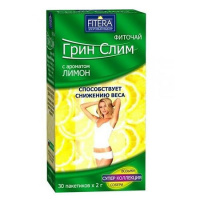 ФИТОЧАЙ ГРИН-СЛИМ ТИ ЛИМОН 2,0 N30 ПАК