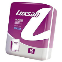 ПЕЛЕНКИ LUXSAN BASIC/NORMAL ВПИТЫВАЮЩИЕ 80Х180 N10 /АКЦИЯ за 1 шт./
