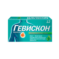 Гевискон табл жев (мята) х12