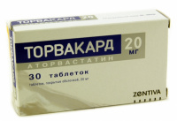 ТОРВАКАРД 20 МГ N30 ТАБЛ П/ПЛЕН/ОБОЛОЧ