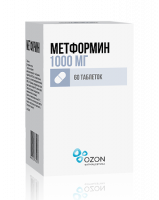 Метформин таб. 1000мг №60