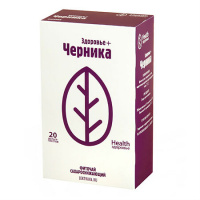 ФИТОЧАЙ ЗДОРОВЬЕ+ЧЕРНИКА 2,0 N20 Ф/ПАК