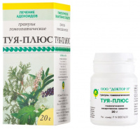 ТУЯ-ПЛЮС 20,0 ГРАНУЛЫ ГОМЕОПАТ
