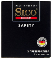 SICO ПРЕЗЕРВАТИВ SAFETY КЛАССИЧЕСКИЕ N3