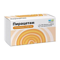 Пирацетам Реневал таб. п.п.о. 200мг N60